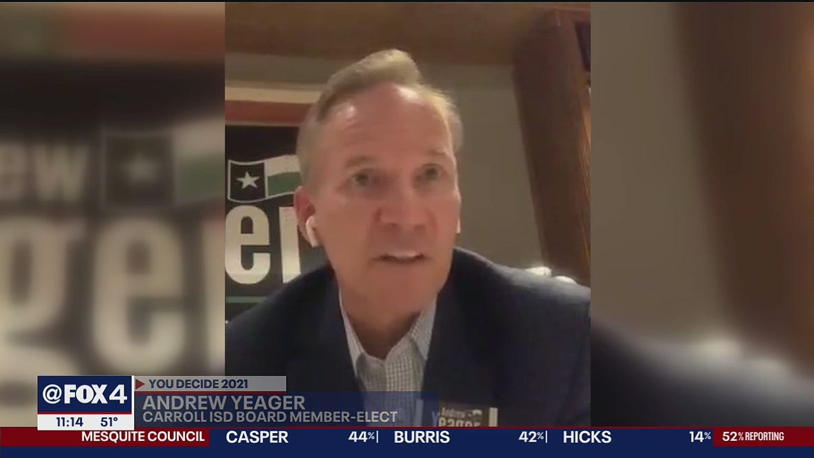 Andrew Yeager easily defeats Stephanie Williams for seat on Carroll ISD school board